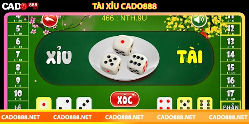 Tài xỉu Cado888 – Game đỏ đen xanh chín uy tín 2025